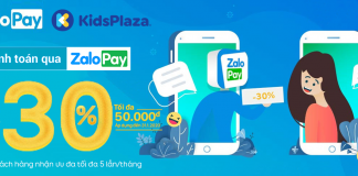 Bùng nổ khuyến mại – Giảm thêm 30% khi quét Zalopay