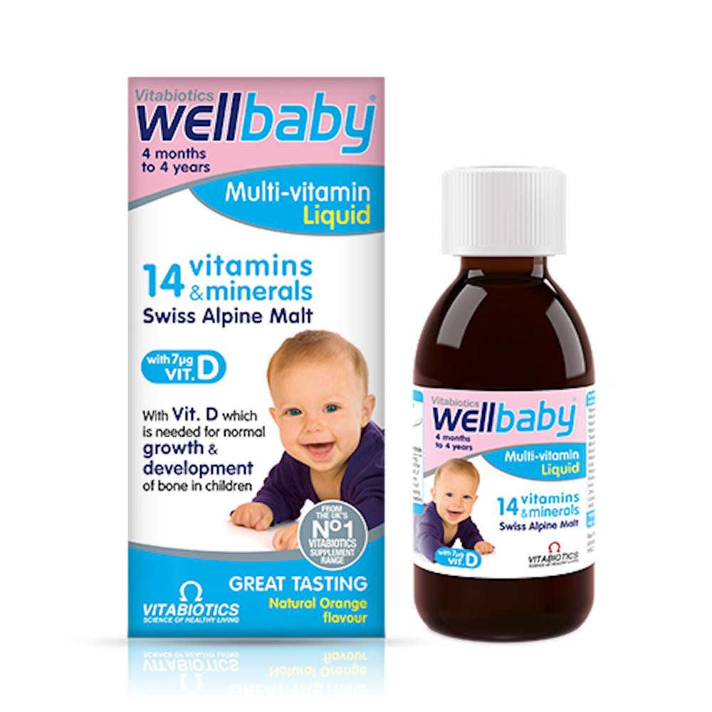vitamin tăng sức đề kháng cho bé