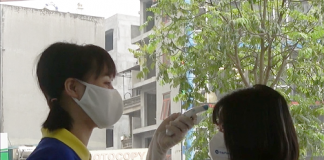 Quy định về việc đo thân nhiệt khách hàng tới mua sắm tại Kids Plaza