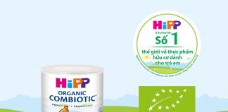 Sữa HiPP Combiotic – Dòng sữa bột mát gần giống sữa mẹ