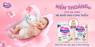 Merries – Nhãn hiệu số 1 được các mẹ Nhật tin dùng