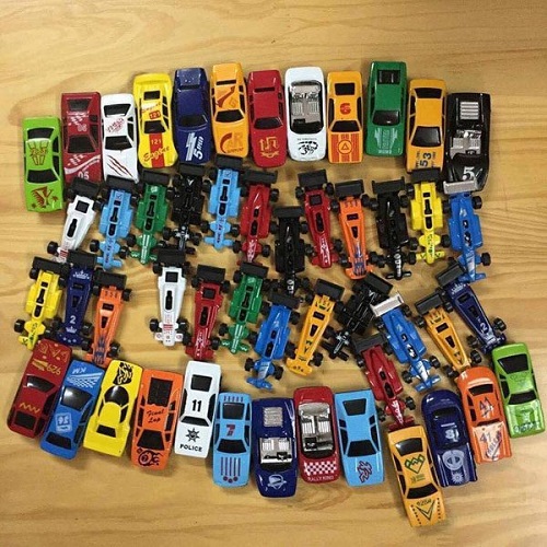 Bộ ô tô đồ chơi 50 xe dành cho trẻ