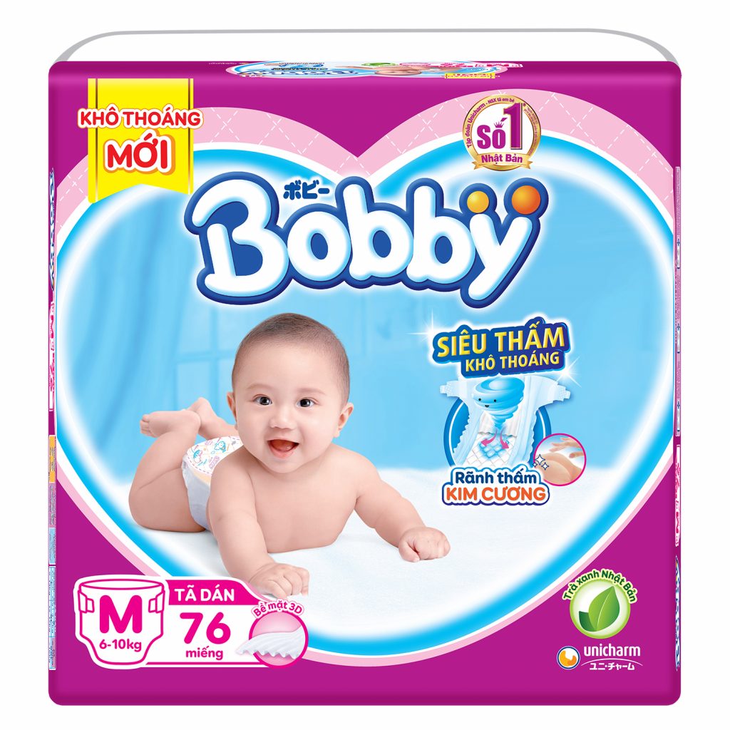 Bỉm dán Bobby.