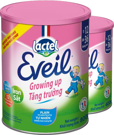 Sữa bột Lactel Eveil