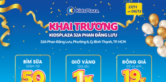 Siêu sale hàng trăm sản phẩm chỉ 1k mừng khai trương KidsPlaza 32A Phan Đăng Lưu
