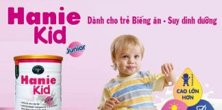 Sữa Hanie Kid của nước nào? Có tốt cho bé hay không?