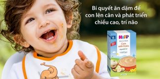 Bí quyết ăn dặm để con lên cân và phát triển chiều cao, trí não