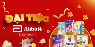 Tích lũy Abbott -Tặng máy xay&hấp thức ăn trị giá 4.950.000đ