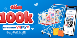 Ưu đãi cực sốc: Quét mã VNPAY giảm ngay 100k khi mua hàng tại KidsPlaza