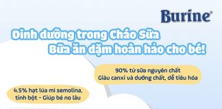 Cháo sữa Burine có tốt không, ăn như nào mới đúng cách?