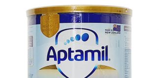 Sữa Aptamil New Zealand có giúp bé tăng cân không?
