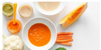 Thực đơn ăn dặm cho bé 6 tháng chuẩn thực đơn Nhật