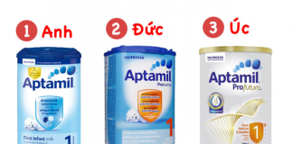 Sữa Aptamil nào tốt nhất cho sự phát triển của trẻ Việt Nam?