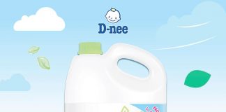 Dùng nước giặt Dnee xanh lá cây thơm lâu không, bảo quản thế nào? Nuoc-giat-Dnee-mau-xanh-la-co-huong-thom-tu-la-nha-dam