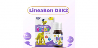 Review vitamin D3K2 Lineabon có tốt không và cách uống