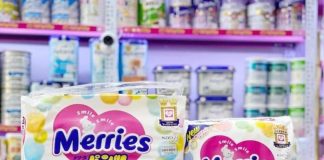 Bỉm Merries nội địa có những size nào? Sử dụng dễ dàng không?