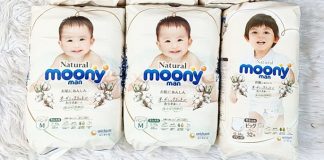 Tất tần tật thông tin về bỉm Moony nội địa mẹ cần biết