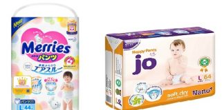 Thông tin chi tiết so sánh bỉm Jo và Merries, loại nào tốt hơn?