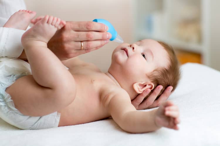 Cách chữa đờm cho trẻ sơ sinh dưới 6 tháng tuổi -