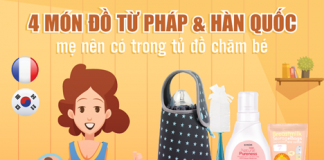 4 món đồ từ Pháp & Hàn Quốc mẹ nên có trong tủ đồ chăm bé