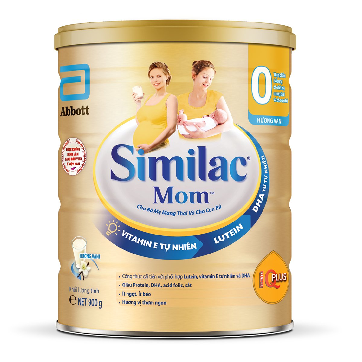 Sữa Abbott Similac Mom IQ là một trong các loại sữa tốt cho bà bầu tốt nhất hiện nay