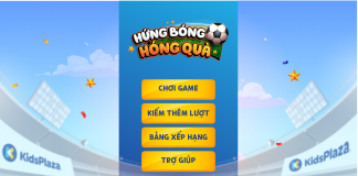Kết quả Game Hứng bóng hóng quà KidsPlaza
