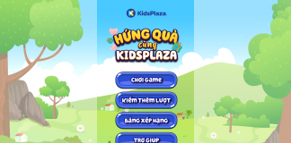 Kết quả Game hứng quà cùng KidsPlaza (15.6 – 16.8)