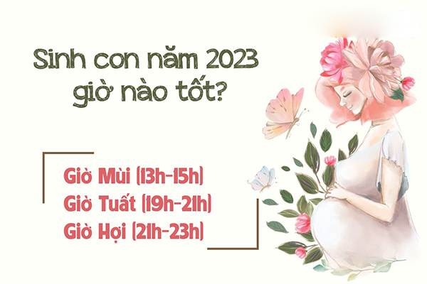 Giờ Sinh Tốt Trong Năm 23 Con Gặp May Mắn Hạnh Phuc