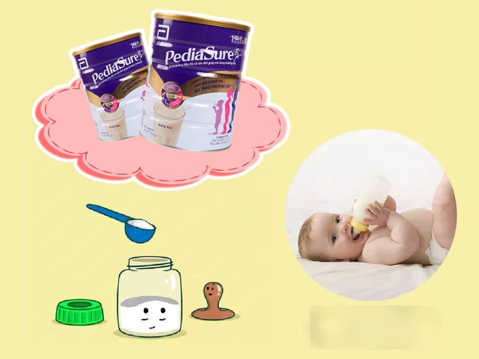 Sữa Pediasure cho be mấy tuổi