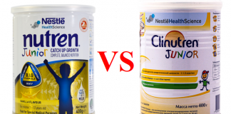 So sánh sữa Clinutren Junior và Nutren Junior loại nào tốt