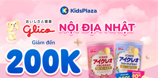Cơ hội mua sữa Glico giảm đến 200k