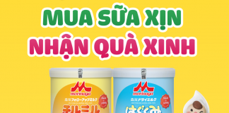 QUÀ TÍCH LŨY SỮA MORINAGA CỰC LỚN TỔNG TRỊ GIÁ 48 TRIỆU ĐỒNG!