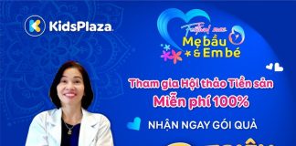 Khóa học tiền sản Kids Plaza – hành trang vượt cạn cho mẹ bầu