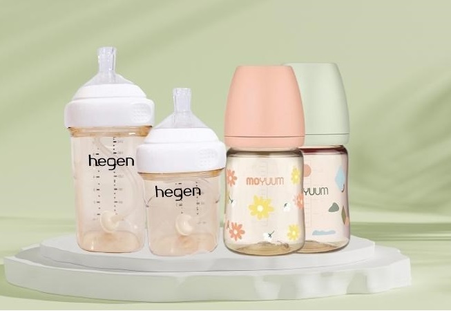 Review so sánh bình sữa Moyuum và Hegen nên dùng bình sữa nào hơn?
