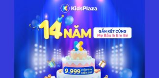 Danh sách khách hàng trúng thưởng chương trình “Sinh nhật KidsPlaza 14 tuổi”