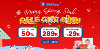 Đón giáng sinh – sale cực đỉnh DEAL HOT giảm tới 50%