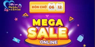 MEGA SALE – SIÊU HỜI LỚN NHẤT NĂM TẠI KIDSPLAZA