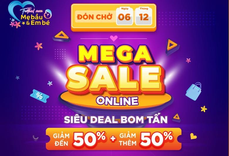 MEGA SALE SIÊU HỜI LỚN NHẤT NĂM TẠI KIDSPLAZA