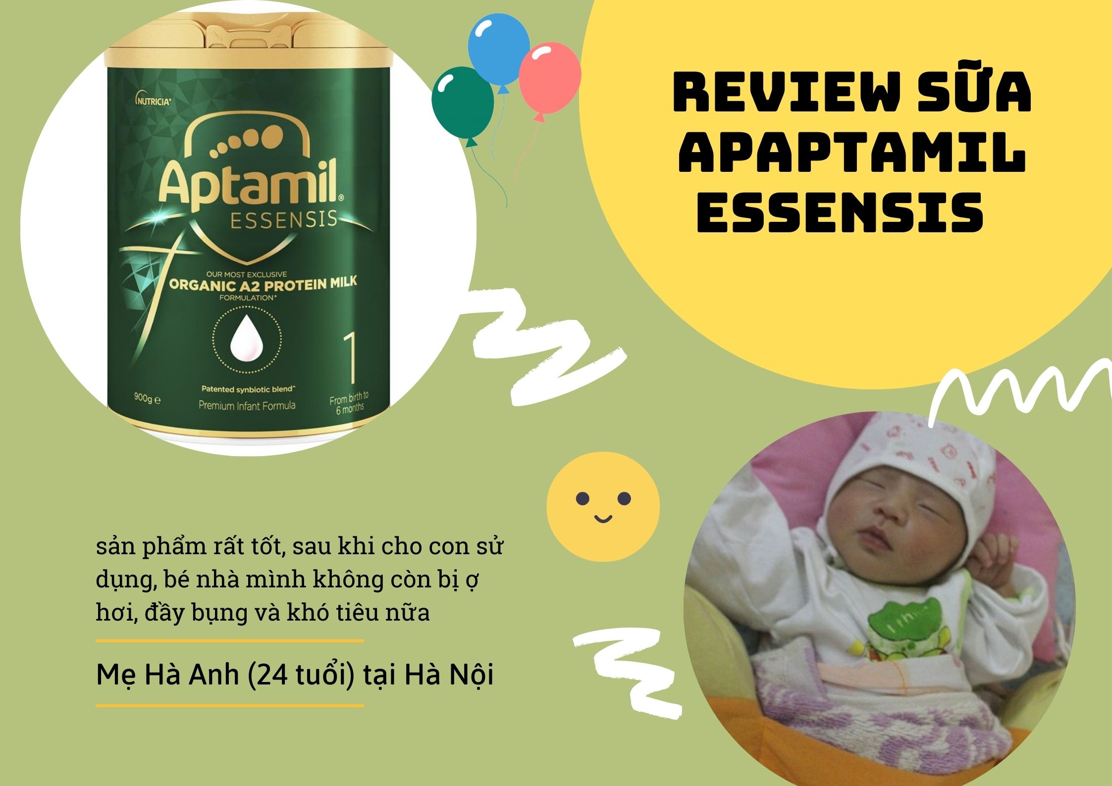 review sữa aptamil essensis