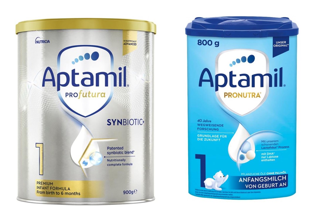 so sánh aptamil profutura và aptamil pronutra