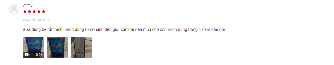 Review sữa Enfamil Enspire có tăng cân không?