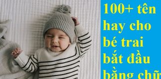 101+ tên con trai chữ B hay, độc lạ, hợp phong thủy