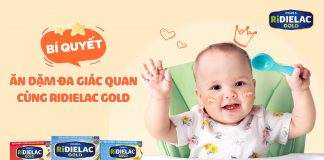 Bột ăn dặm Ridielac 4 gói vị ngọt có công dụng gì?