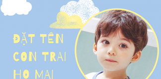 Bố họ Mai đặt tên con trai là gì hay, hợp phong thủy?