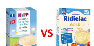 So sánh bột ăn dặm Hipp và Ridielac, loại nào tốt hơn cho trẻ ăn dặm?
