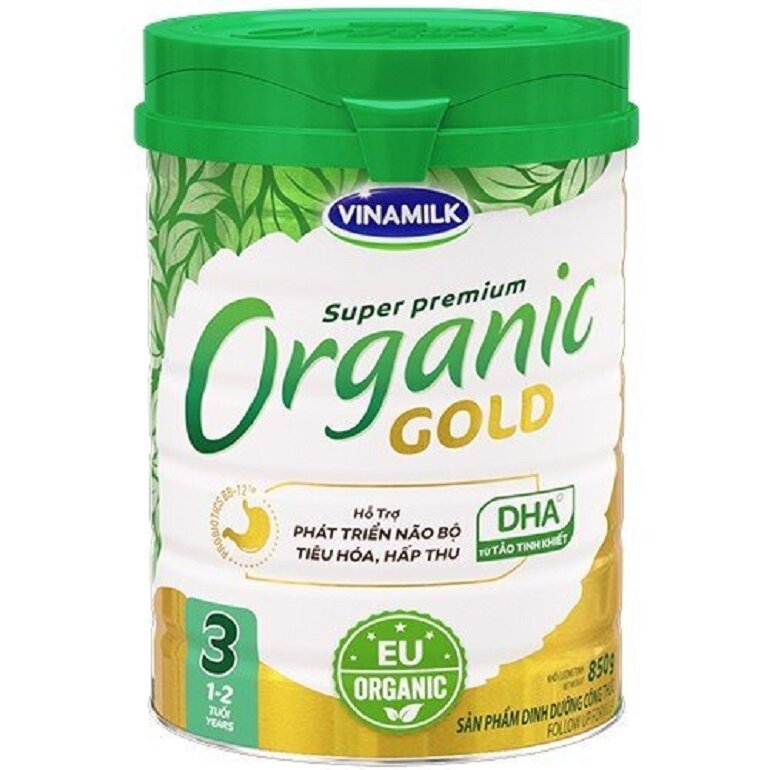 sữa organic cho bé 1 tuổi