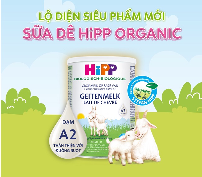 sữa organic cho bé dưới 1 tuổi