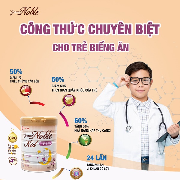 sữa tăng đề kháng cho trẻ 3 tuổi