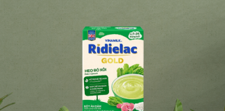 Bật mí cách pha bột ăn dặm Ridielac heo bó xôi siêu ngon