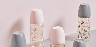 Bình sữa Moyuum có những họa tiết và màu nào?